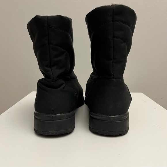 Canada Toe Warmers Womens Magic Black Ankle Boots Size 11 - Picture 5 of 9